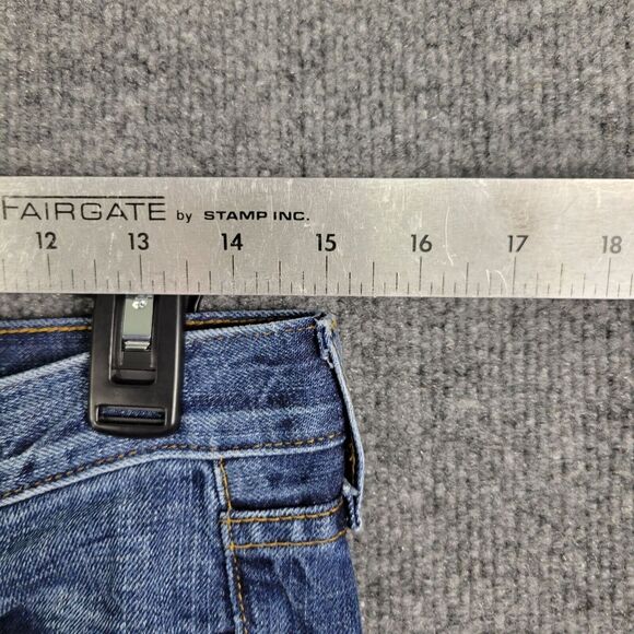 J. CREW Vintage Matchstick Medium Wash Skinny Denim Blue Jeans SIZE 25 SHORT - Picture 4 of 11